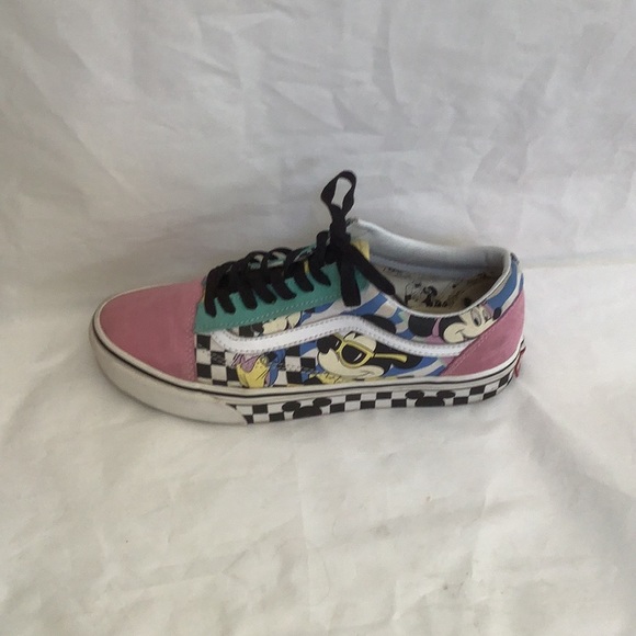 Vans Disney Off the Wall Old Skool 80's Mickey 9 M 10.5 W w/BOX - Picture 12 of 16